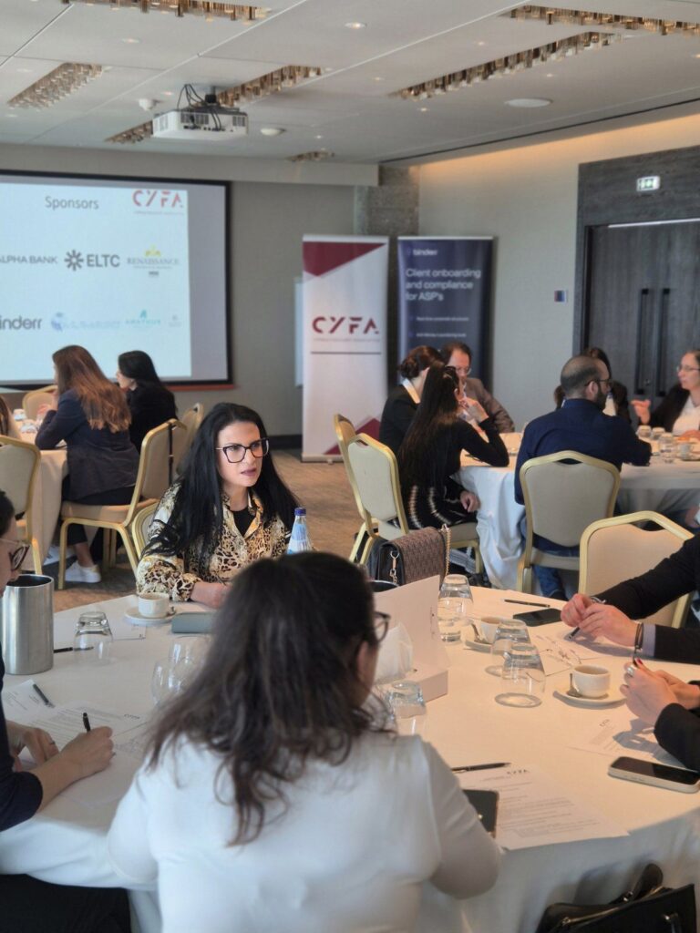 CX financia CYFA breakfast xenia neophytou