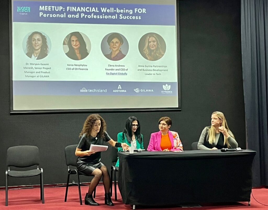 Women in Tech CX financia xenia neophytou